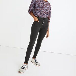 10" High-Rise Roadtripper Jeans in Warren Wash: Button-Front Yoke Edition 29P